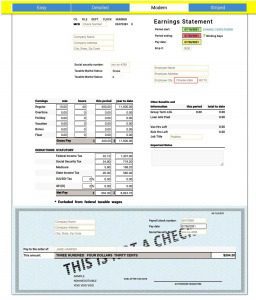 how to make a paystub